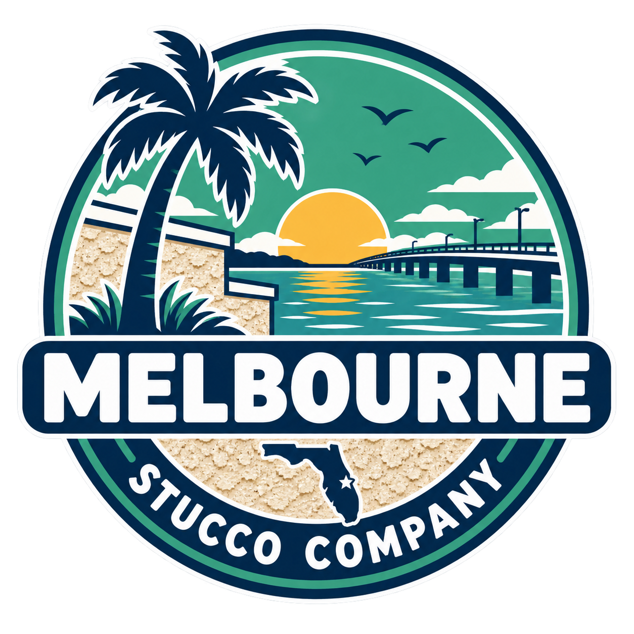 Melbourne Stucco Company logo